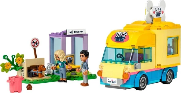LEGO Friends 41741 Dog Rescue Van - Resim 3