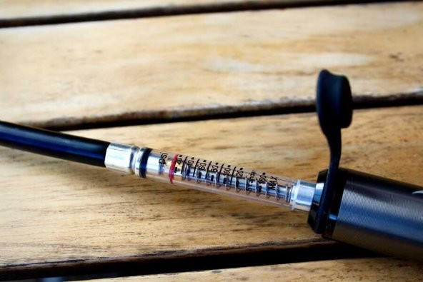 Moon POMPA AIOLOS GAUGE PRO-HP BASIÇ GÖSTERGELİ 160 PSİ UZAYAN HORTUMLU - 5