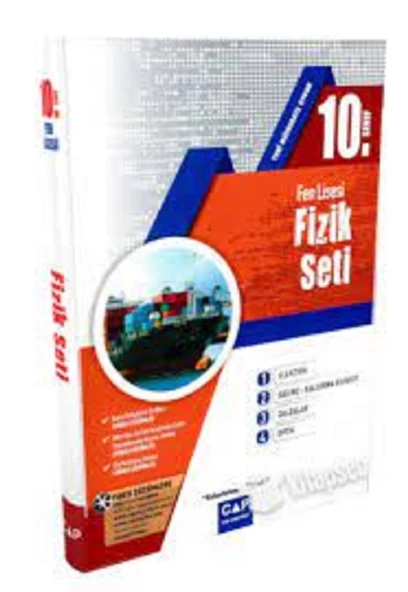Çap Yayınları 10.Sınıf Fen Lisesi Fizik Seti