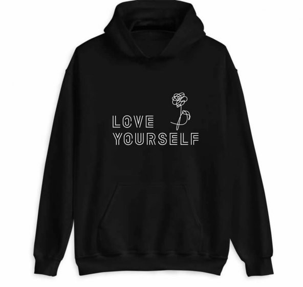 BTS LOVE YOURSELF KAPÜŞONLU SWEATSHIRT