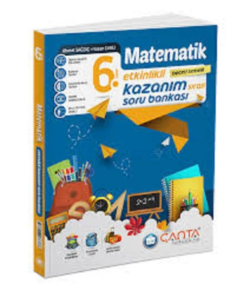Çanta 6.Sınıf Matematik Etkinlikli Kazanım Soru Bankası