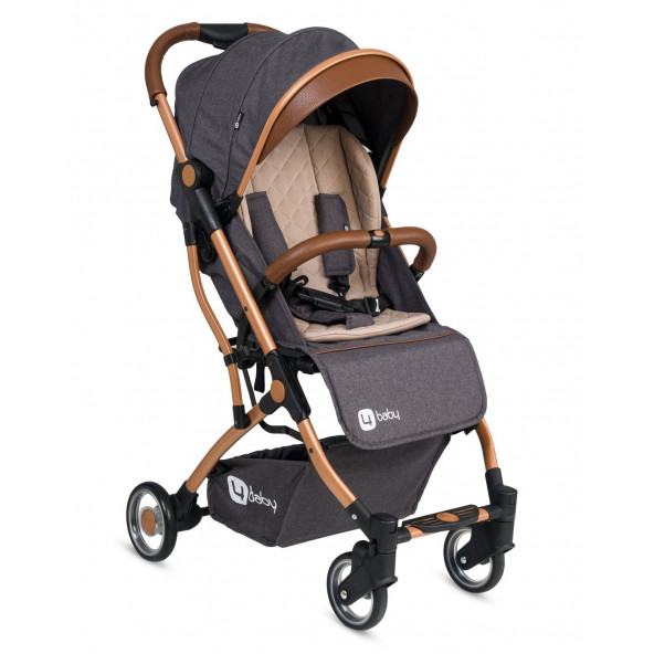 4 Baby AB420 Drone Gold Travel Sistem Bebek Arabası Antrasit - 2