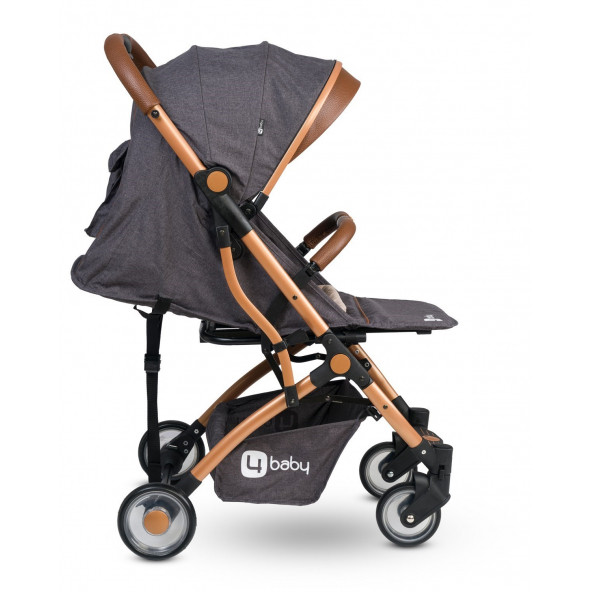 4 Baby AB420 Drone Gold Travel Sistem Bebek Arabası Antrasit - 4
