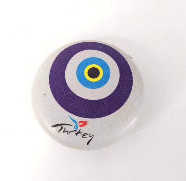 Ayna Taşınabilir Cep Çanta Aksesuar Makyaj Büyüteç Kötü Göz - 3