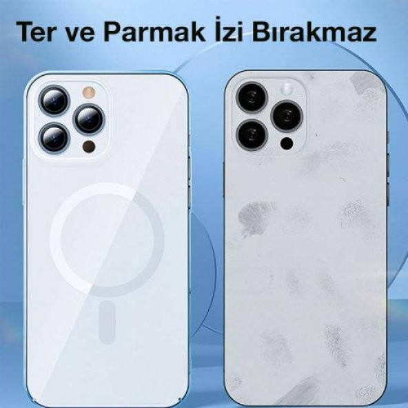 Baseus Şeffaf Magsafe Uyumlu iPhone 13 Pro Kılıf Ve Ekran Koruyucu Set Kamera Korumalı İphone 13 Pro Ekran Koruyucu - 2
