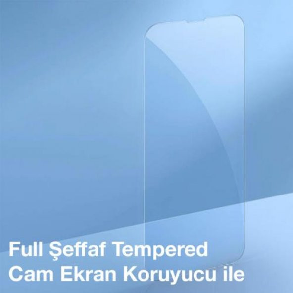Baseus Şeffaf Magsafe Uyumlu iPhone 13 Pro Kılıf Ve Ekran Koruyucu Set Kamera Korumalı İphone 13 Pro Ekran Koruyucu - 3