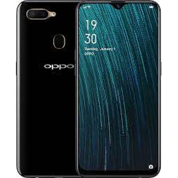 OPPO A5S 32GB SİYAH KUTULU FATURALI 1 YIL GARANTİLİ