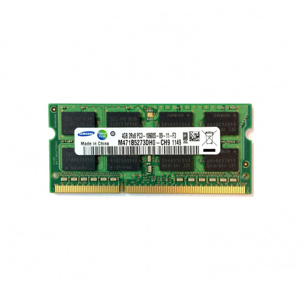 Samsung M471B5273DH0-CH9 4gb 2rx8 PC3-10600S-09-11-F3 1333 Mhz 1.5V Notebook Ram - Bellek