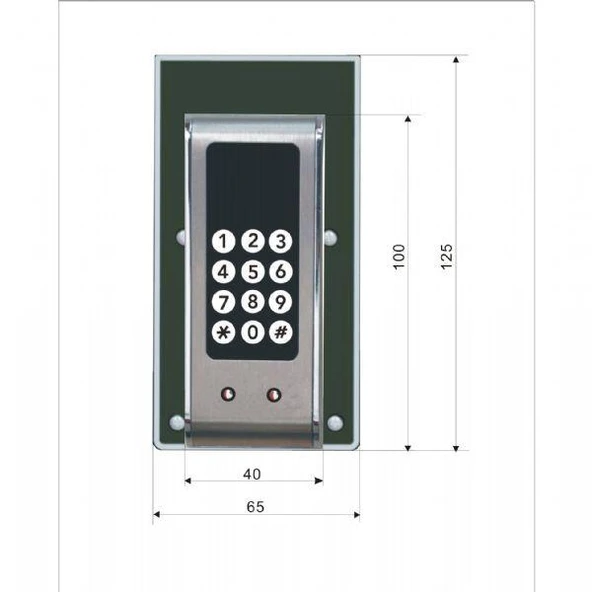 Marelli yeni tip soyunma dolapları için elektronik kabin kilidi ahşap için - 7