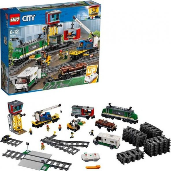 Orjinal Lego City Kargo Treni Lego City 60198