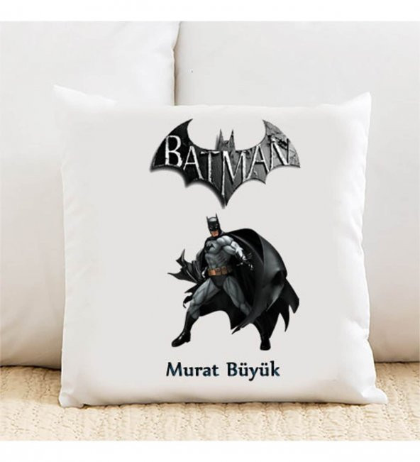 Batman Kişiye Özel Yastık Kılıfı 218