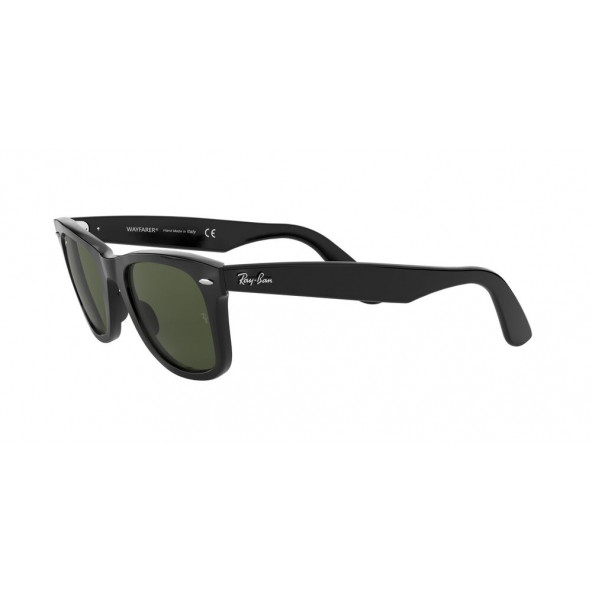 Rayban Rb2140 901 50/22 150  3N Klasik Wayfarer (Eğimli) Modeli Siyah Güneş Gözlüğü - 2