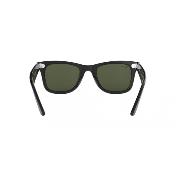Rayban Rb2140 901 50/22 150  3N Klasik Wayfarer (Eğimli) Modeli Siyah Güneş Gözlüğü - 5