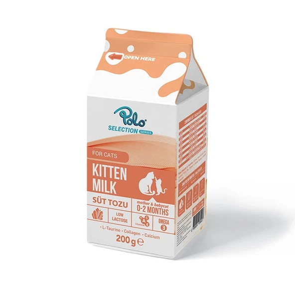 Polo Kitten Milk Yavru Kedi Süt Tozu 200 Gr