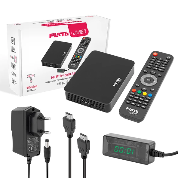 Plato Jumbo Linux Tabanlı Ethernet Girişli Uydu Alıcısı - 3