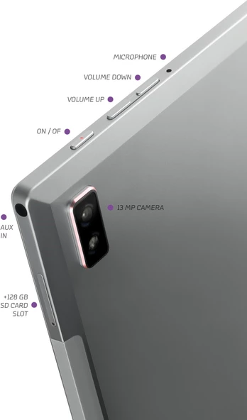 Vorcom QuartzPro 128 GB 10.1" Tablet - 4