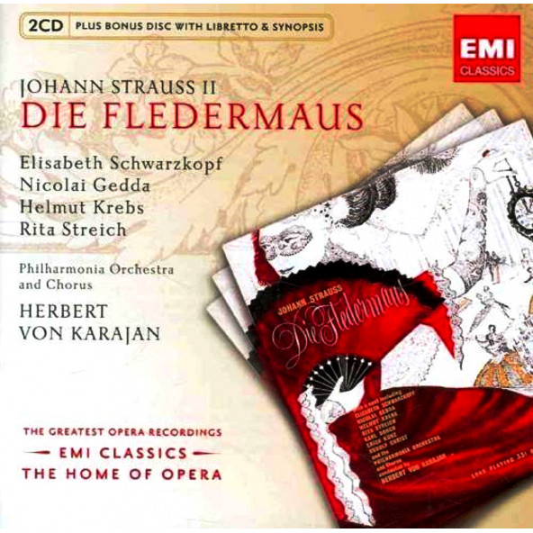 JOHANN STRAUSS II - DIE FLEDERMAUS (2 CD) (2009)