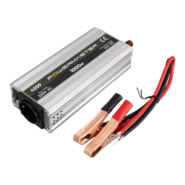 POWERMASTER PM-4509 24 VOLT - 1000 WATT MODIFIED SINUS INVERTER - 3