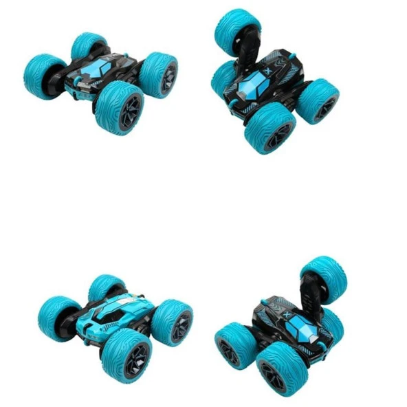 MKB-5588-617 Kumandalı Şarjlı Four Wheeler Stunt Car -Vardem - 11