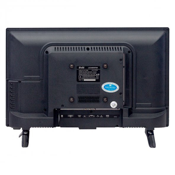 HELLO HL-2200 22 FULL HD LED MONİTÖR  (220V-12 VOLT) (AUDIO IN-RCA-VGA-HDMI-USB) 55 CM X 32 CM - 2