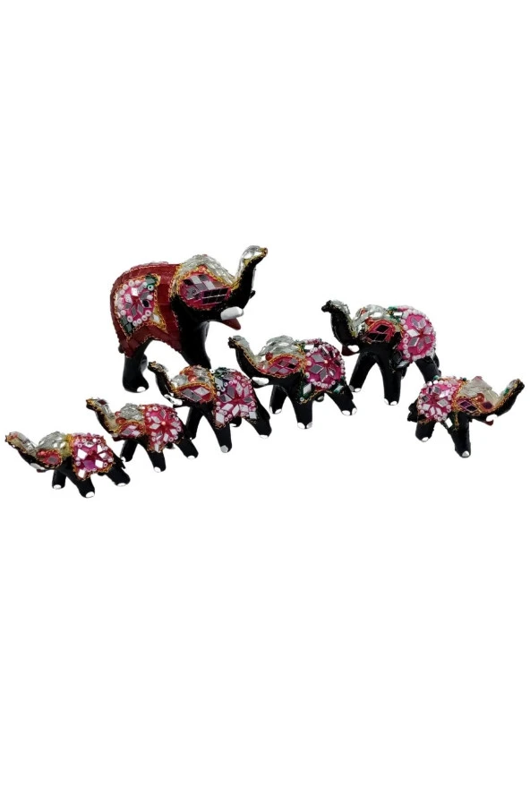 Dekoratif Yedili Bereket Filleri Polyester Şans Servet Hediye - Resim 9