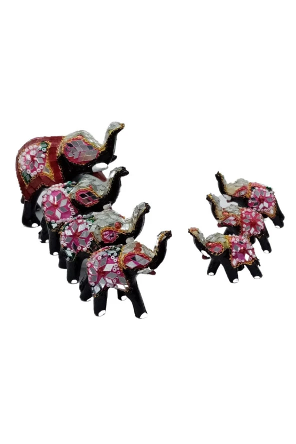 Dekoratif Yedili Bereket Filleri Polyester Şans Servet Hediye - Resim 10