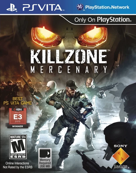 Killzone Mercenary Playstation Vita Oyun Orjinal PS Vita Oyun