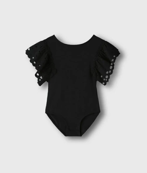 Dantelli Çocuk Body - 4