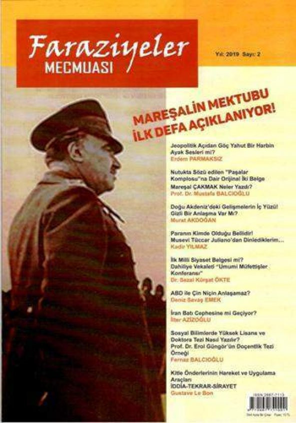Faraziyeler Mecmuası Sayı : 2 - 1