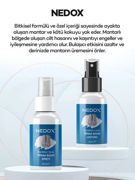 Nedox Tırnak Bakım Spreyi Ve Losyonu 50ml+50ml - 6