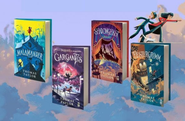 Thomas Taylor Seti 4 Kitap (Festergrimm + Malamander + Shadowghast + Gargantis) ürün görseli