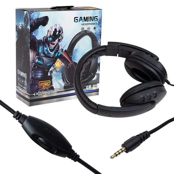 HELLO HL-5351 3.5MM STEREO KABLOLU LEDLİ MİKROFONLU SİYAH OYUNCU KULAKLIK - 3