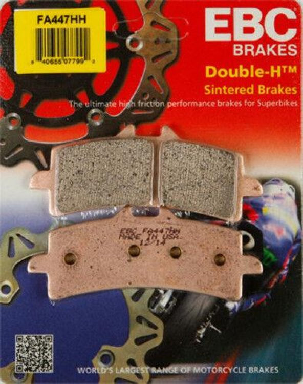 Ebc Fa447Hh 2022-2023 Ducati Multistrada V4 Pikes Peak Uyumlu Ön Fren Balatası Sinterli Balata