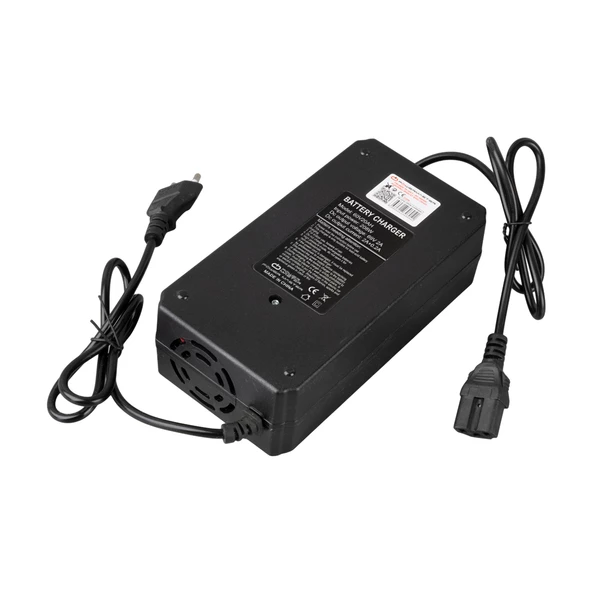 POWERMASTER PM-31801 ADJ160-01  60 VOLT - 20 AMPER C16 ERKEK UÇLU ELEKTRİKLİ BİSİKLET ŞARJ CİHAZI - 2