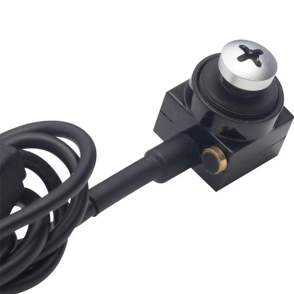 POWERMASTER PM-19312 3.6 MM 800 TVL 1/4 SENSÖR MİKROFONLU VİDA TİP MİNİ KAMERA - 3