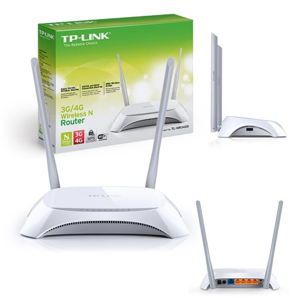 TP-LINK TL-MR3420 3G/4G 300 MBPS KABLOSUZ N ROUTER