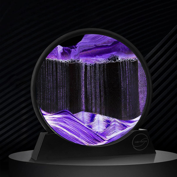 Heydiye Mistik Çöl Alegorisi Akışkan 3D Kum Tablo - 3