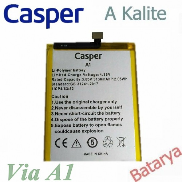 Casper Via A1 Batarya LBP13180049 Uyumlu Yedek Batarya