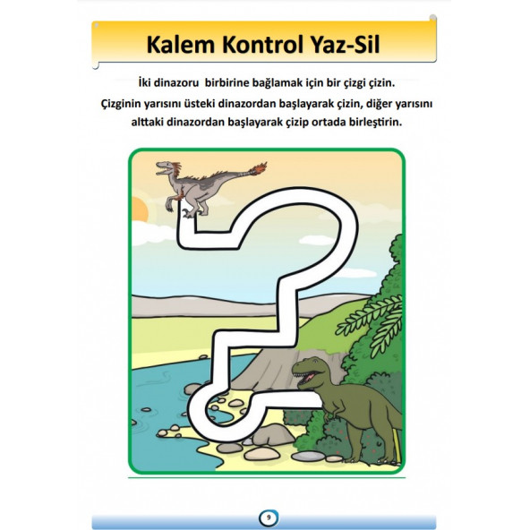 Okul Öncesi Kalem Kontrol Eğitim Seti - 3