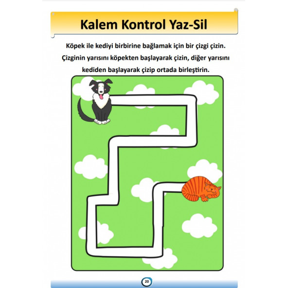 Okul Öncesi Kalem Kontrol Eğitim Seti - 4