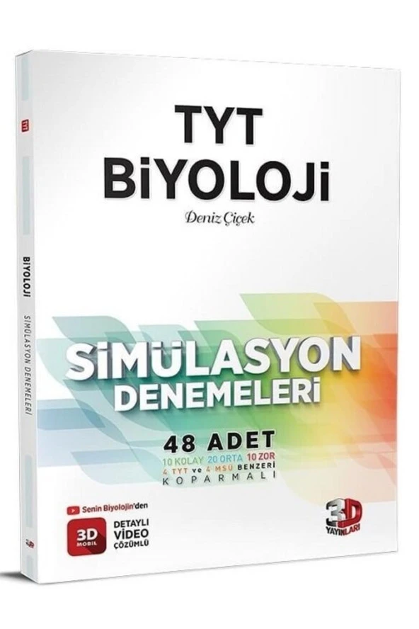 Tyt Biyoloji Simülasyon Denemeleri 2023