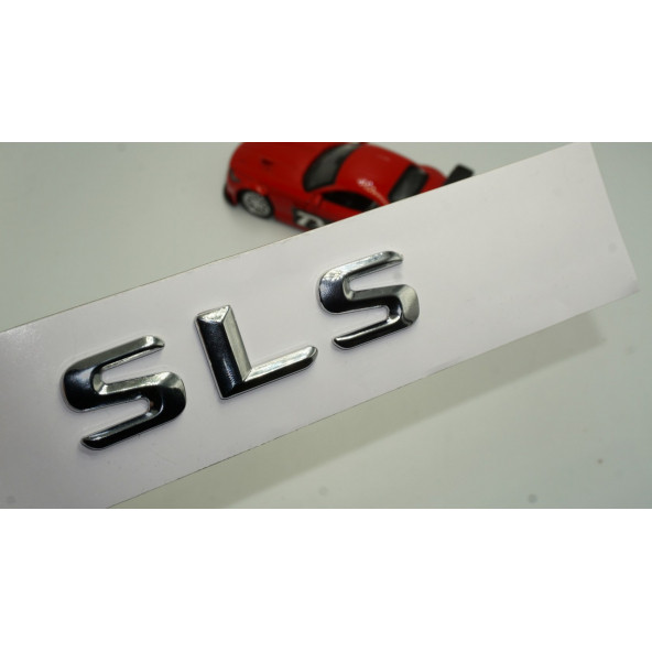 Benz SLS Bagaj Krom Metal 3M 3D Yazı Logo ürün görseli 1