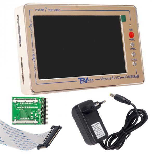POWERMASTER TV160 LCD/LED TV BOARD ANAKART PANEL TEST CİHAZI
