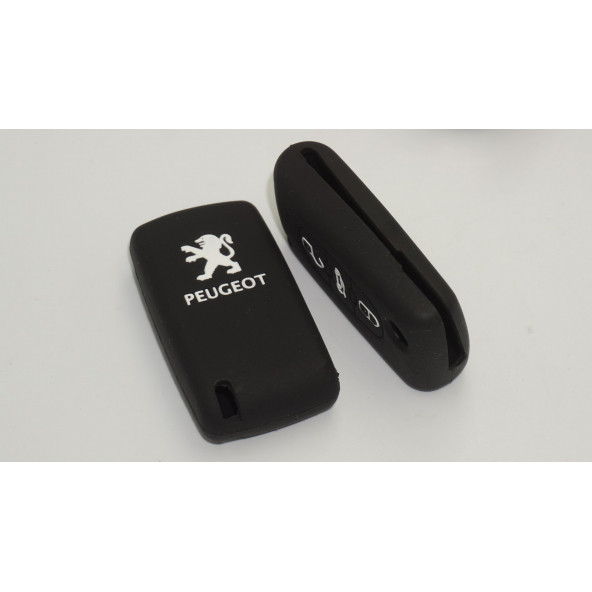 Peugeot 207 208 307 308 408 Silikon Anahtar Kılıf Seti - 4