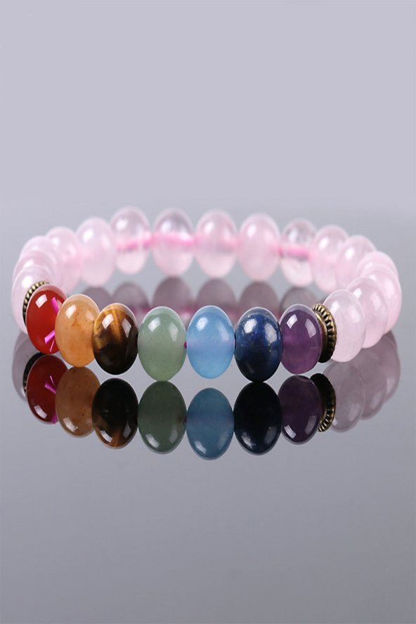 Sitrin Kırık Taşlı Ip Bileklik - 3