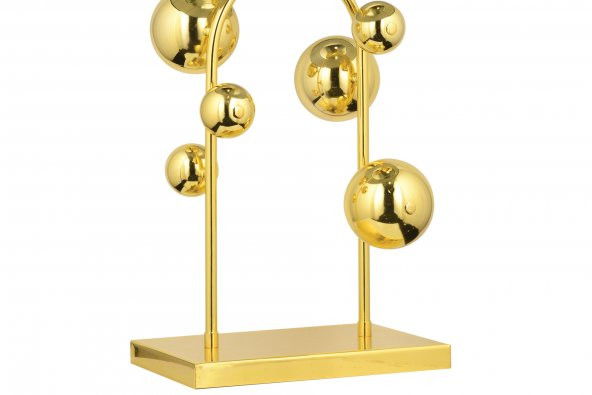 LampaLuce Cucciolo Di Giraffa Modern Tasarım Masa Lambası Altın 65cm - 3