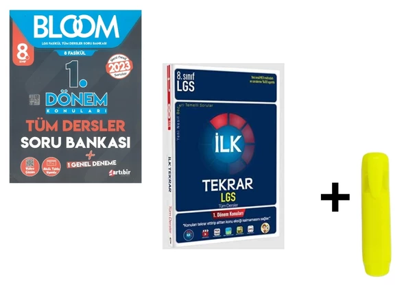 Artıbir Ve Tonguç LGS İlk Dönem Soru Bankası Seti Kalem Hediyeli