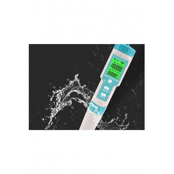 7in1 Ph/tds/ec/orp/deniz Suyu Ağırlık/tuzluluk/sıcaklık C-600 Ph Ölçer A90 Su Kalitesi Monitörü A90 - 3