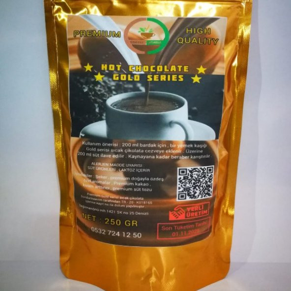 Gold Sıcak Çikolata 250 gr