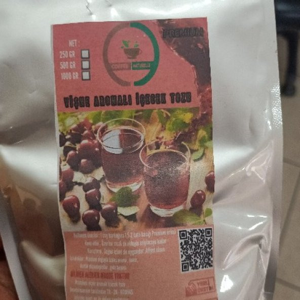 Vişne Aromalı İçecek Tozu 1 kg